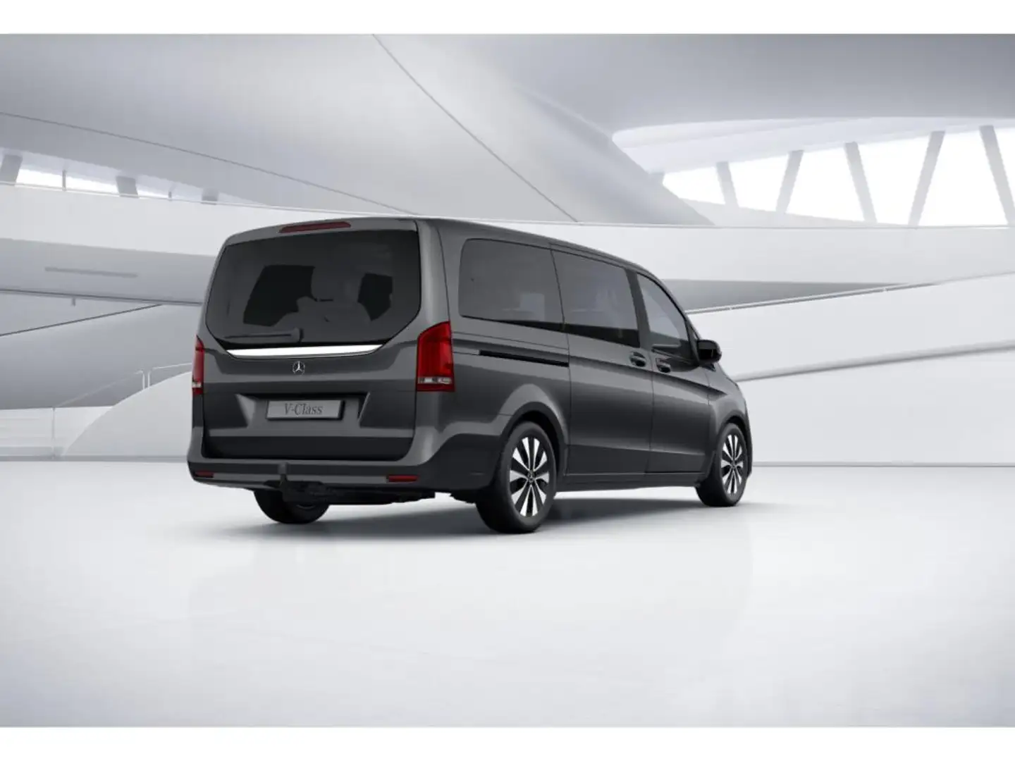 Mercedes-Benz V 220 d LANG MBUX LEDER ILS AHK 7-SITZER Gris - 2