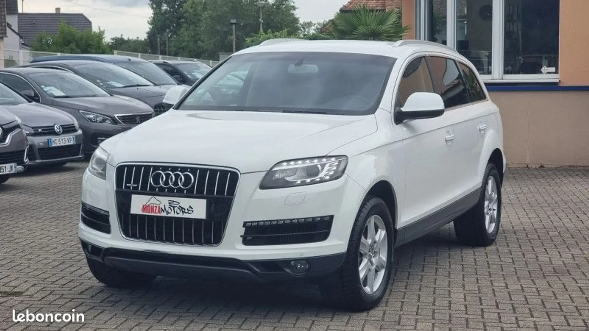 Audi Q7 3.0 V6 TDI 204CH FAP S LINE QUATTRO TIPTRONIC 7 PL Blanc - 2
