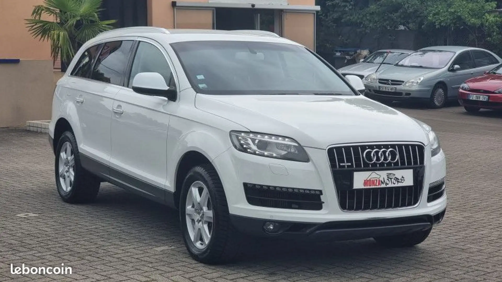 Audi Q7 3.0 V6 TDI 204CH FAP S LINE QUATTRO TIPTRONIC 7 PL Blanc - 1