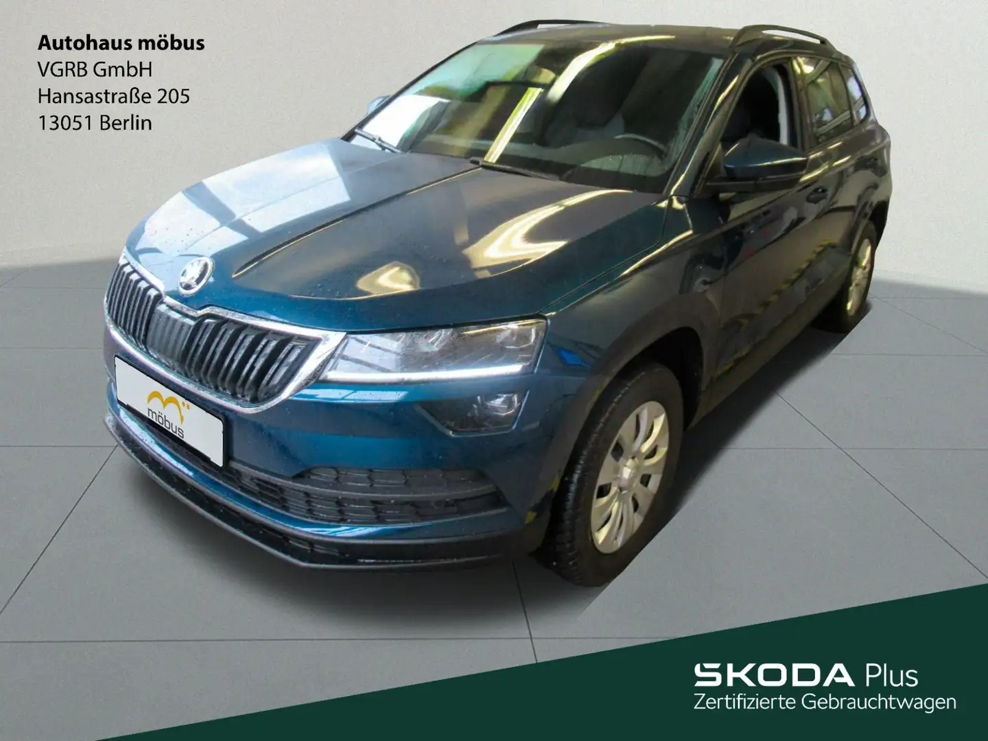 Skoda Karoq 1.0 TSI Style *RFK*LED*KESSY*APP*AHK*NAV* Blau - 2