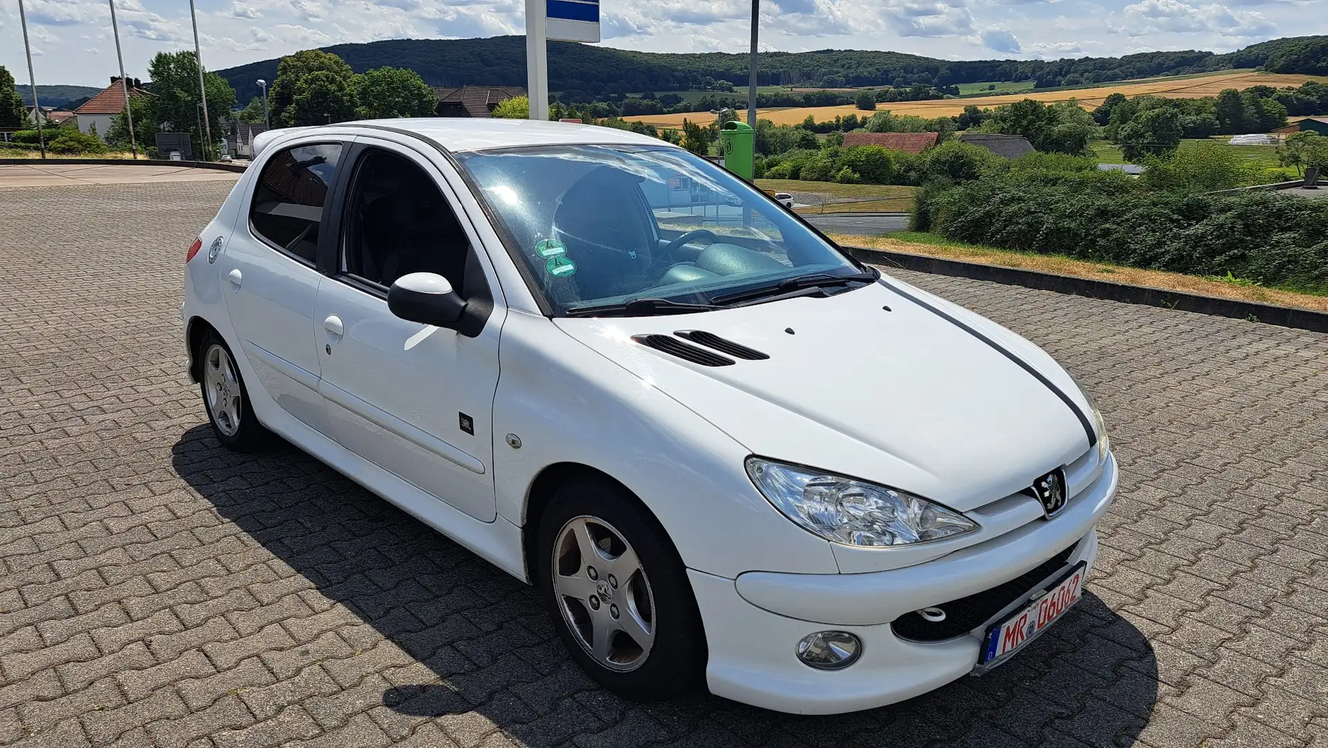 Peugeot 206 Benzin/Sportline Blanc - 1