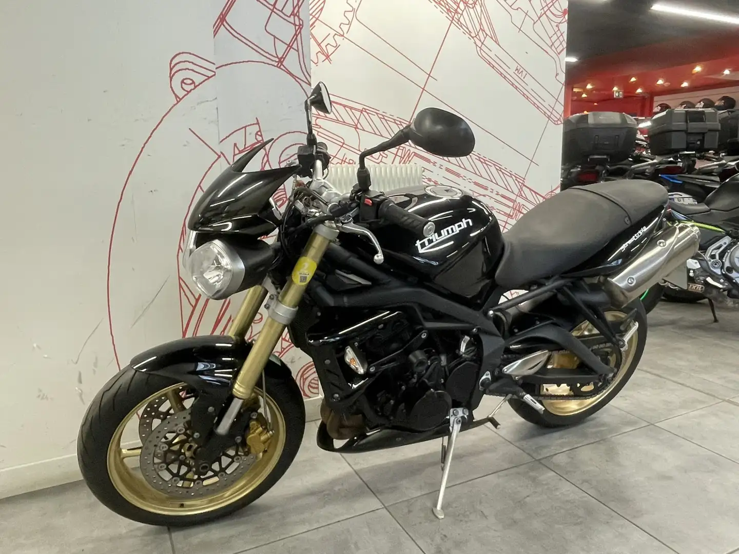 Triumph Street Triple 675 Negro - 2