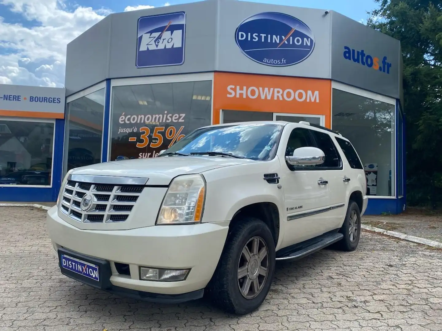 Cadillac Escalade 6.2i BVA PACK LUXE AVEC PROBLEME MOTEUR Blanc - 1