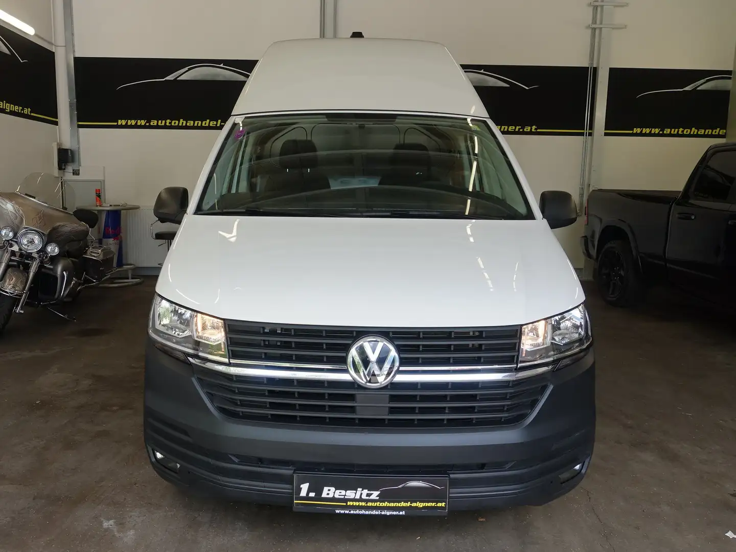 Volkswagen T6.1 Transporter Kastenwagen LR HD 2,0 TDI HOCHDACH Blanc - 2