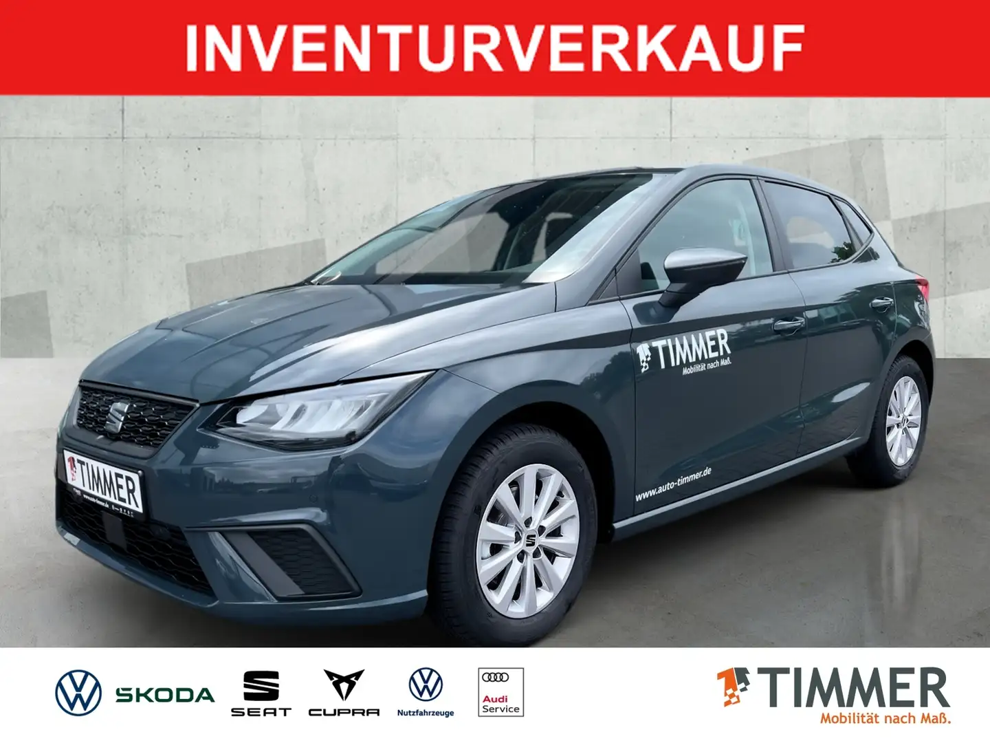 SEAT Ibiza Road Edition 1.0TSI 85kW (116 PS) 6-Gang*ACC*RFK* Blau - 1