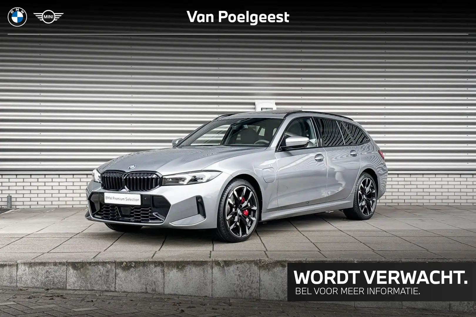 BMW 330 3 Serie Touring 330e M Sportpakket Pro / Innovatio Grijs - 1