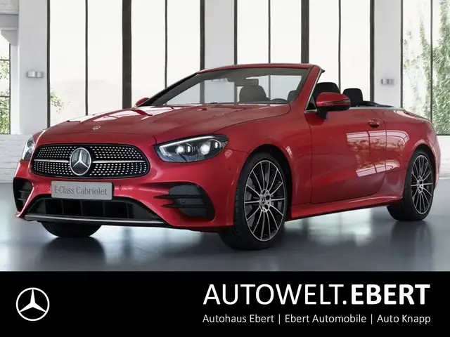 Mercedes-Benz E 220 E220d 4M Cabrio AMG Memo DISTR MLED HUD AIRSCARF