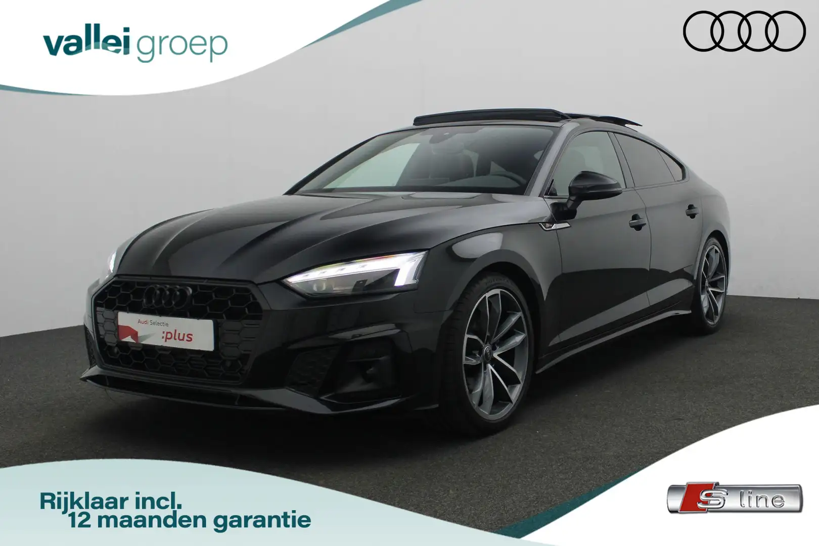 Audi A5 Sportback 35 TFSI 150 pk S-tronic S edition Compet Zwart - 1
