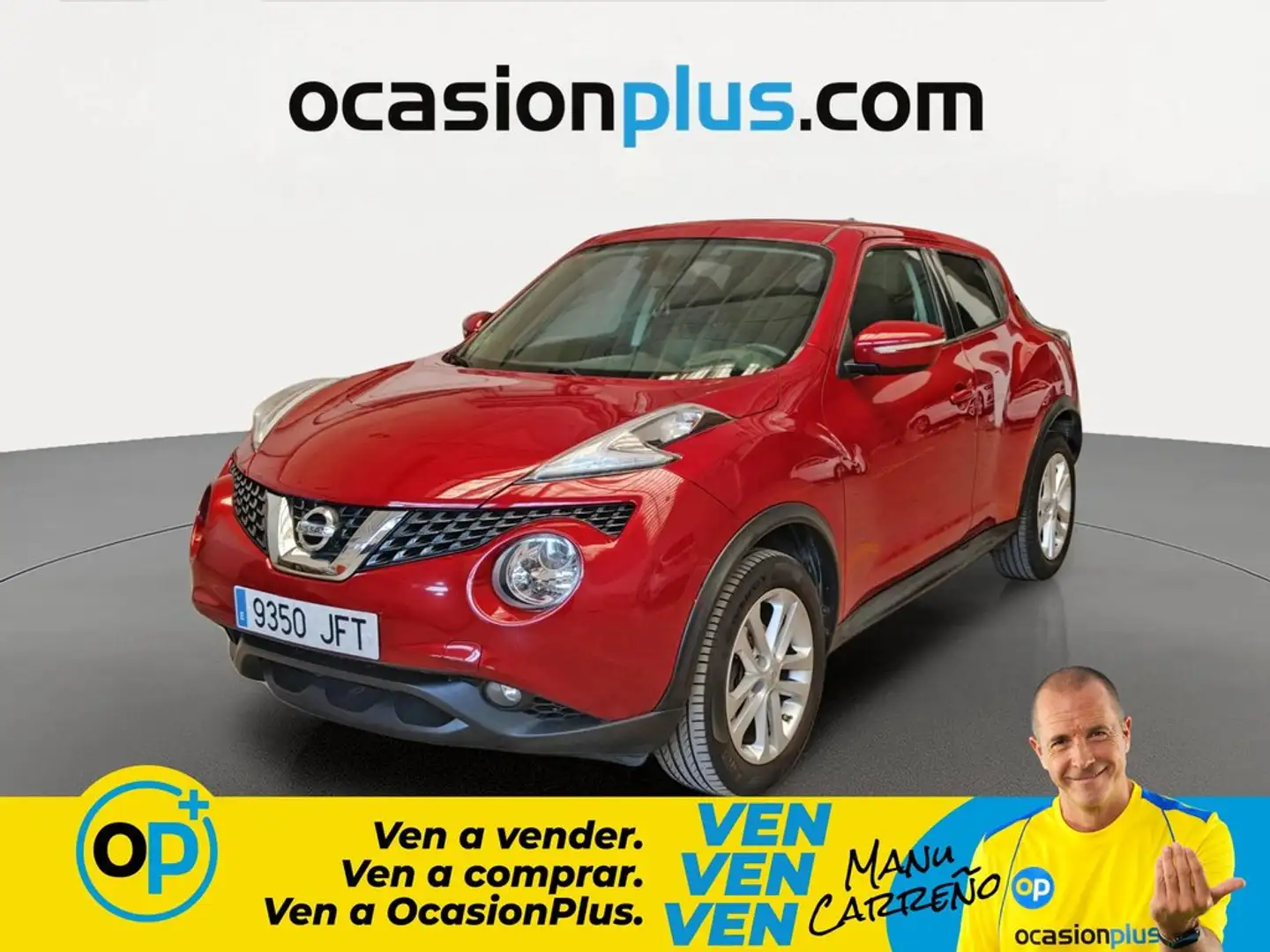 Nissan Juke 1.5dCi Acenta 4x2 Rojo - 1