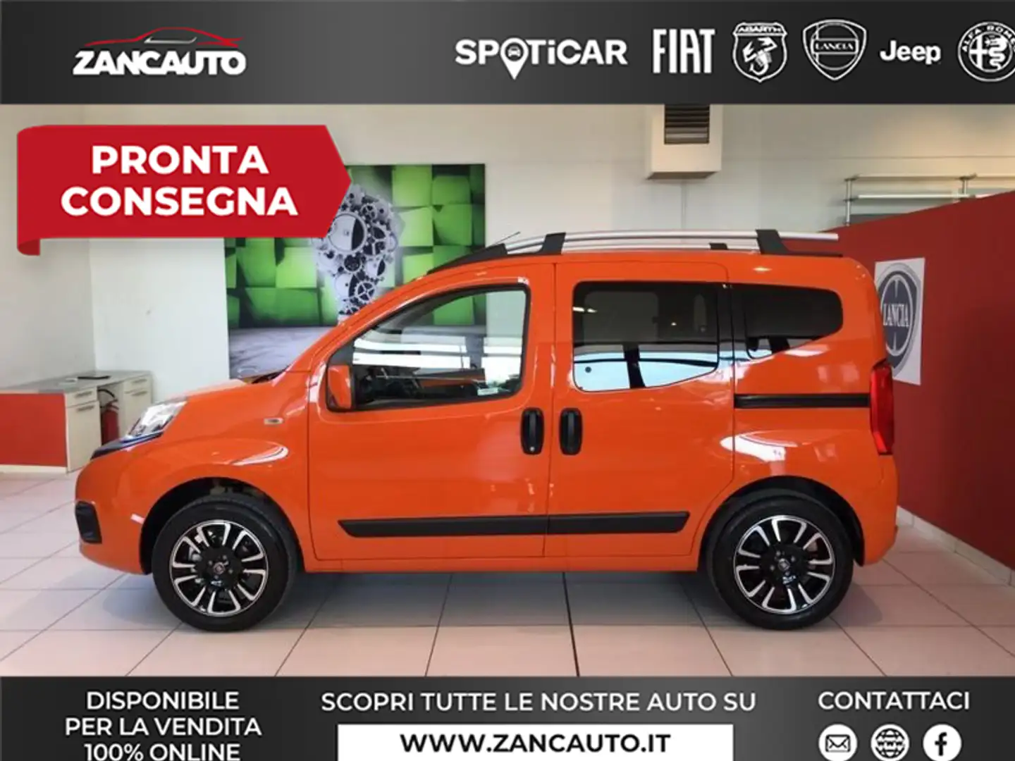 Fiat Qubo 1.3 MJT 80 CV Lounge Orange - 1