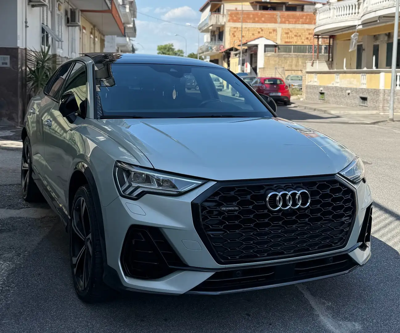 Audi Q3 40  TDI  2.0 200 CV S-TRONIC QUATTRO S-LINE SPBK Grigio - 2