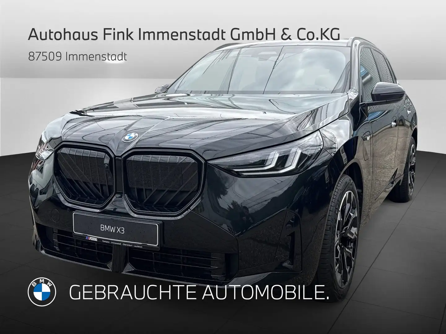 BMW X3 30e xDrive M Sportpaket HK HiFi DAB LED RFK Schwarz - 1