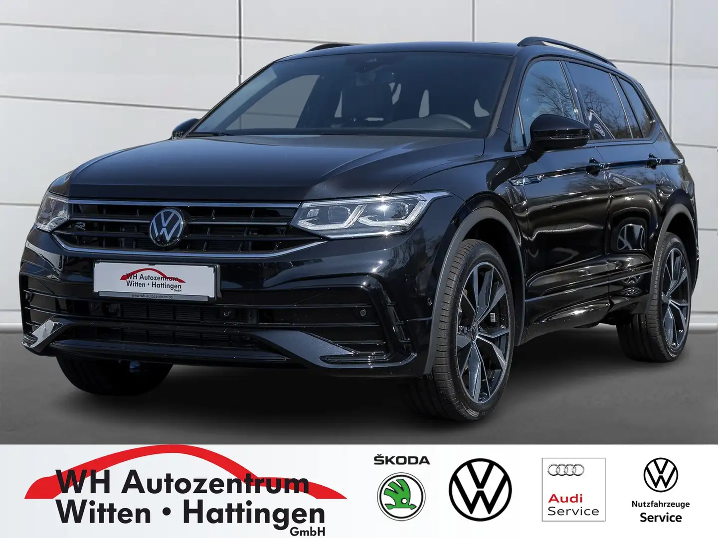 Volkswagen Tiguan Allspace R-Line 2,0 l TDI SCR 4MOTION 142 kW (193 PS) 7-... Schwarz - 1