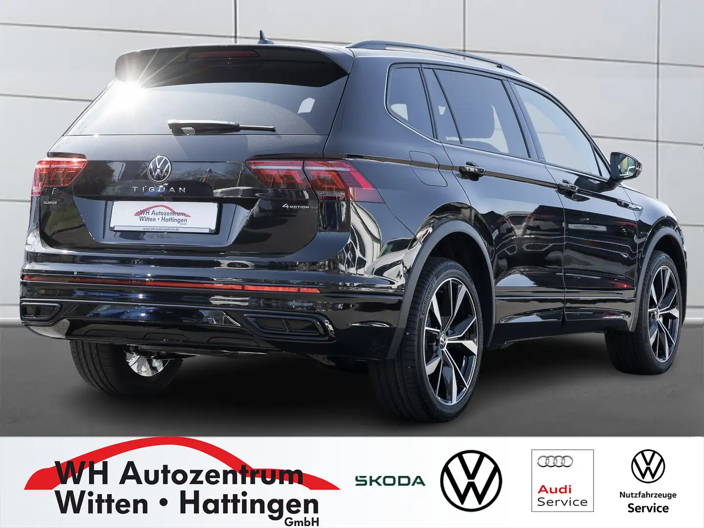 Volkswagen Tiguan Allspace R-Line 2,0 l TDI SCR 4MOTION 142 kW (193 PS) 7-... Schwarz - 2