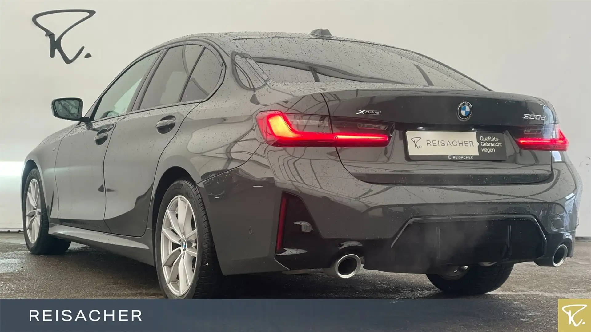 BMW 320 d A xDrive Lim M-Sport AHK LCPro HUD ACC 360° Grau - 2