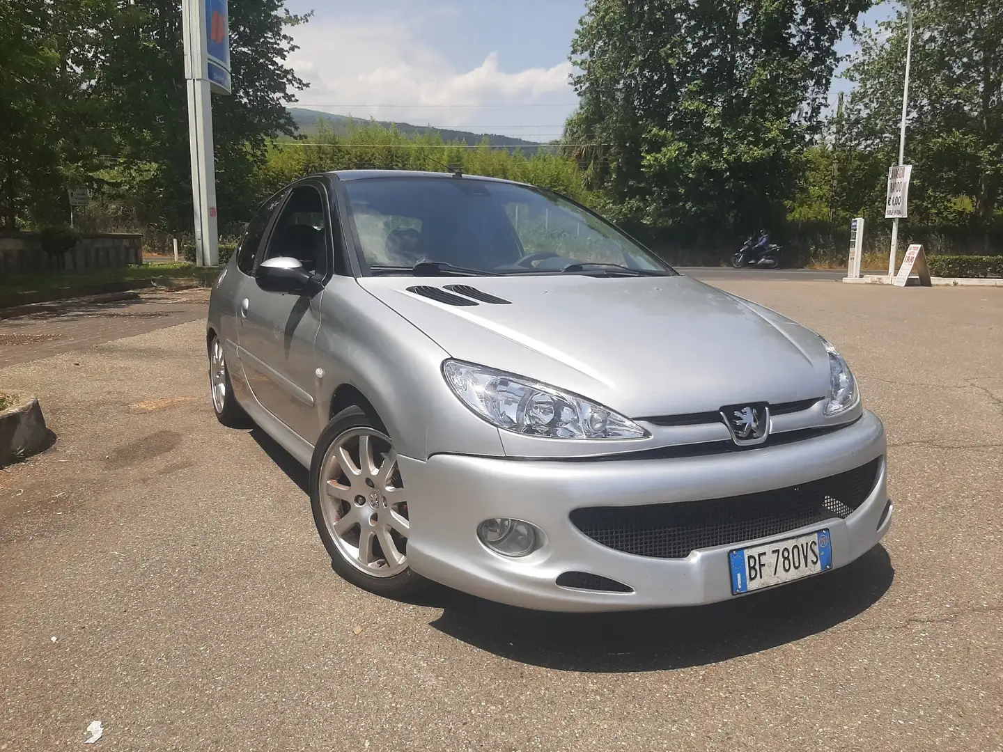 Peugeot 206 gt granturismo 2.0 16v Argento - 2