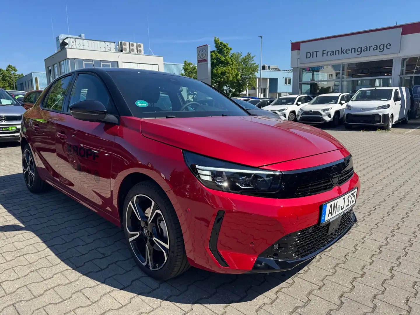 Opel Corsa F 1.2T **LED,SHZ, Kamera,Parkpilot** Rot - 2