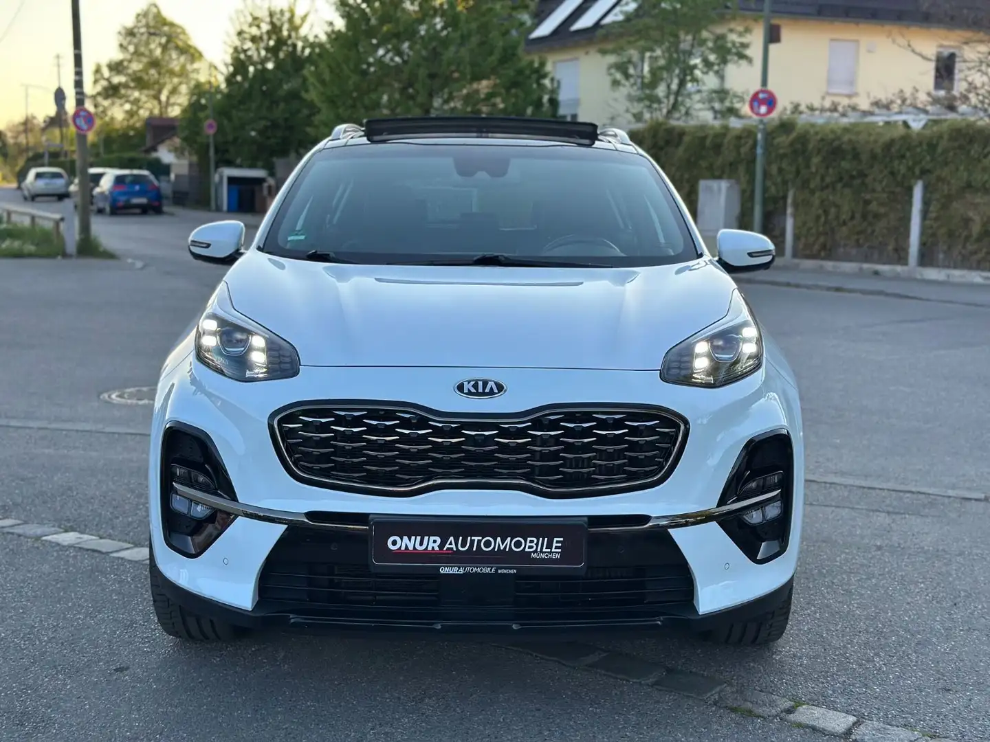 Kia Sportage GT-Line 4WD Navi Leder Pano 360 SHZ v+h Blanc - 2