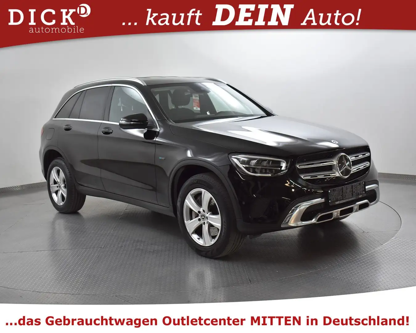 Mercedes-Benz GLC 300 e 4Mat 9G NAVI+LED+STNDHZ+KAMER+ACC+AHK+ Black - 1