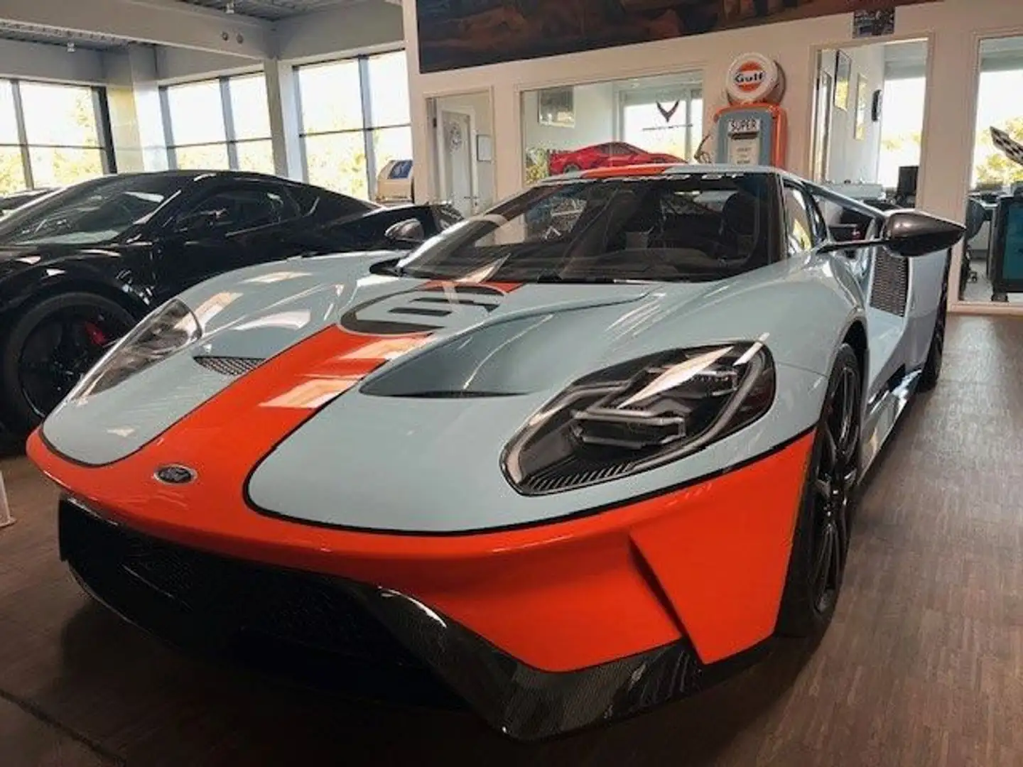 Ford GT GULF 69 Heritage Edition Carbon Felgen Blau - 1