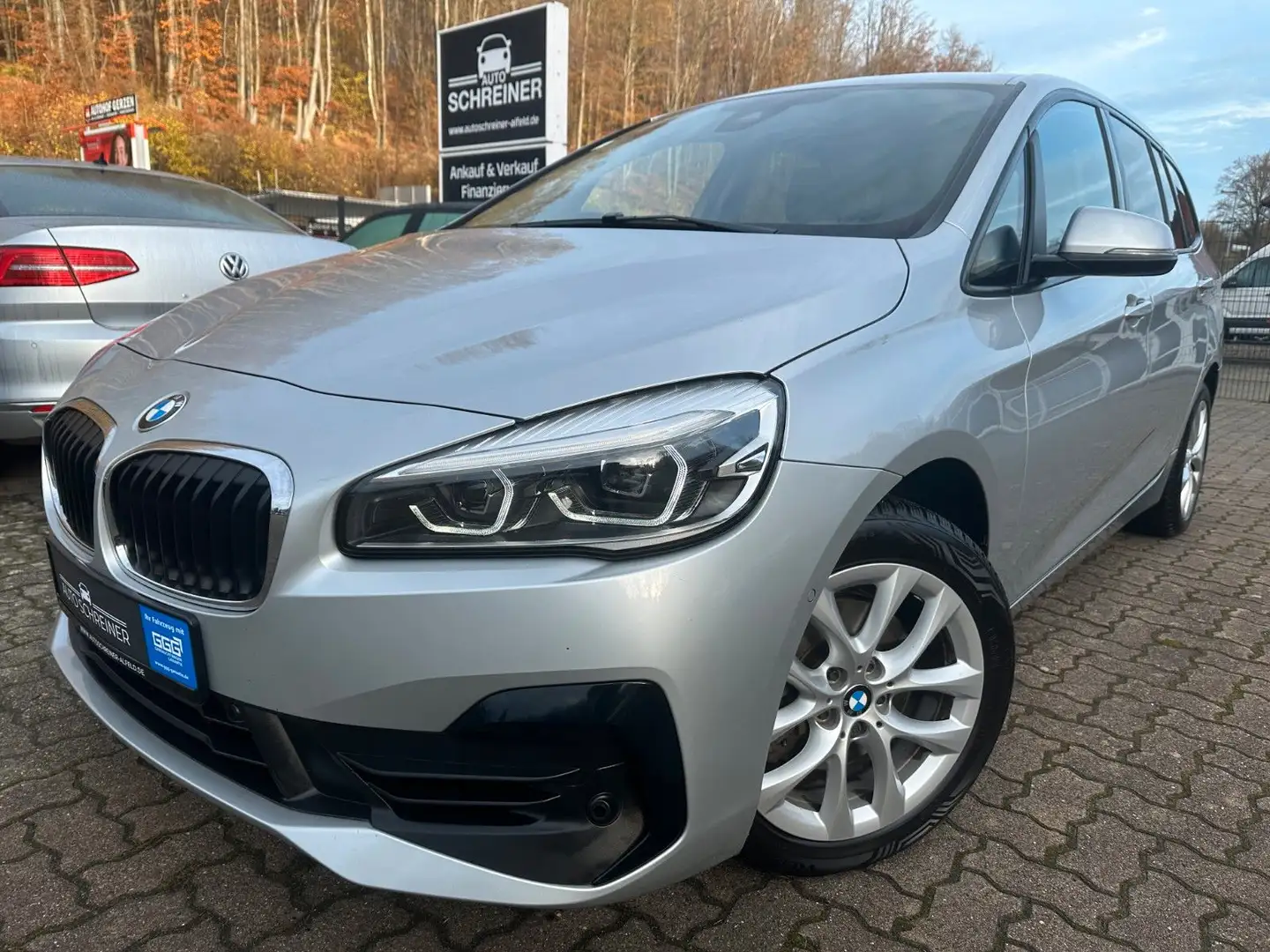 BMW 218 i 2 Gran Tourer Advantage AUTOMATIK AHK TEMPO Argent - 1