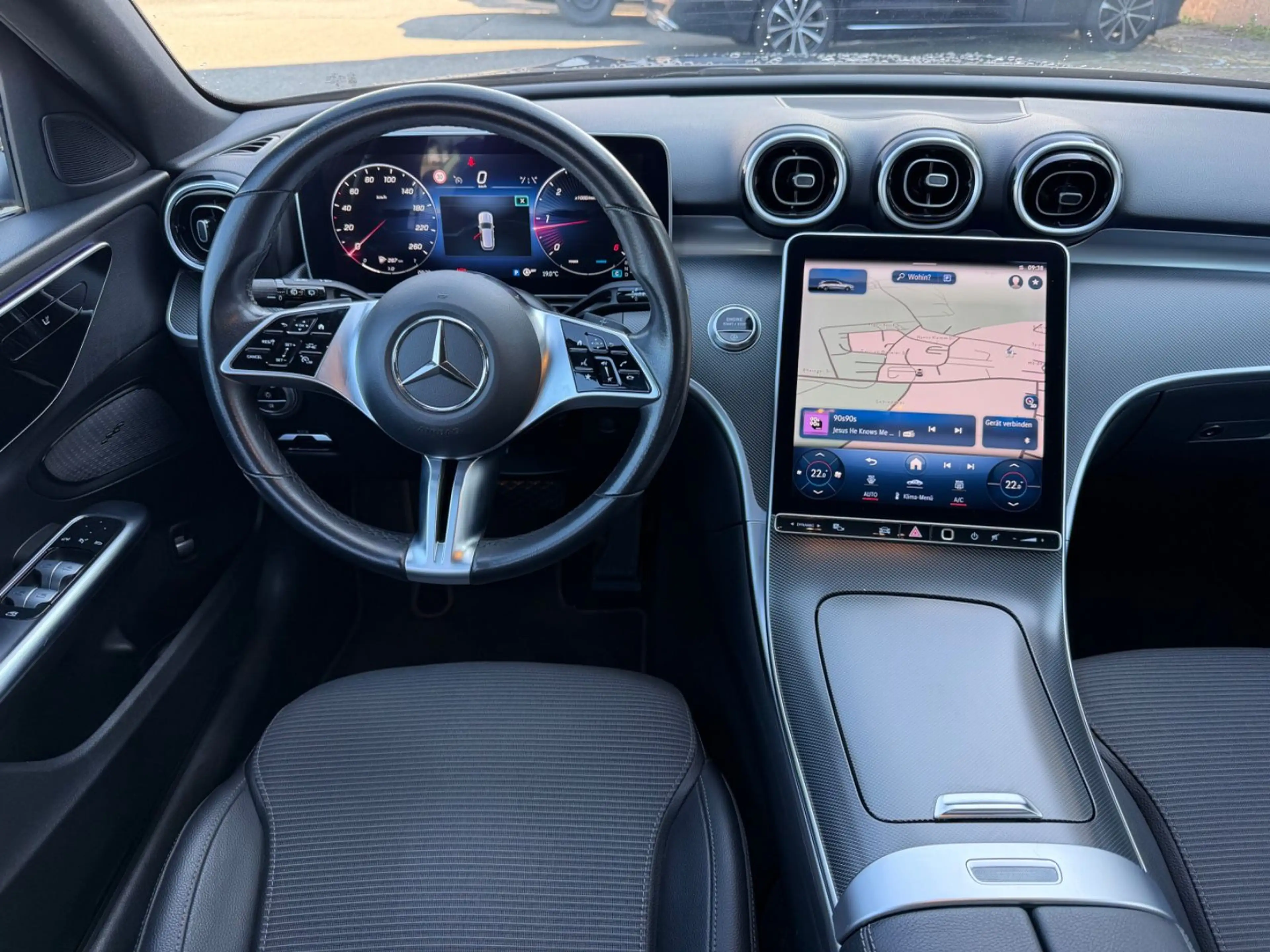Mercedes-Benz C 200 d T°AVANTGARDE+ADVANCED°T-LEDER°LED°AHK°KA — photo 9