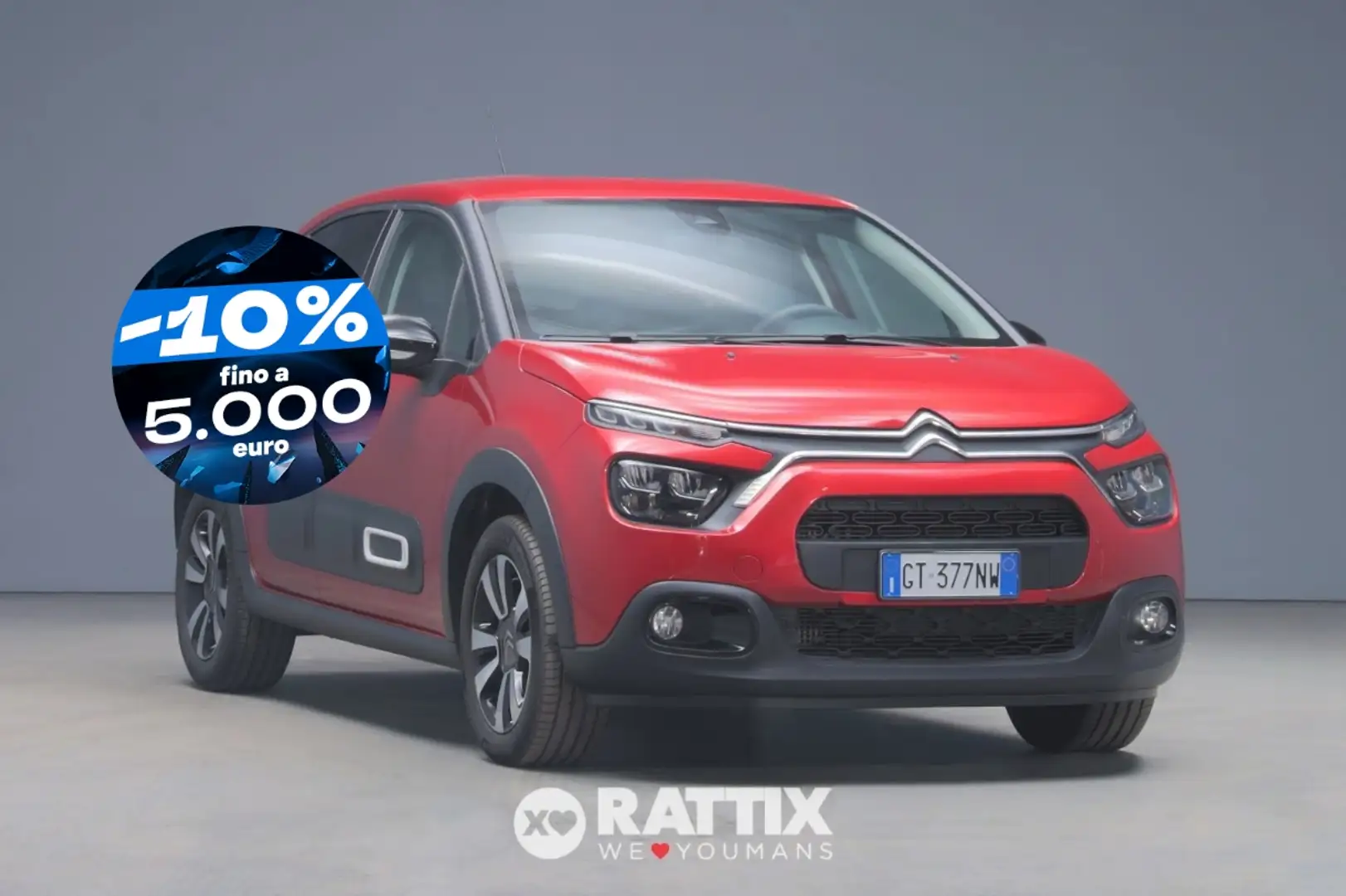 Citroen C3 1.2 Puretech 110CV Max Rojo - 1