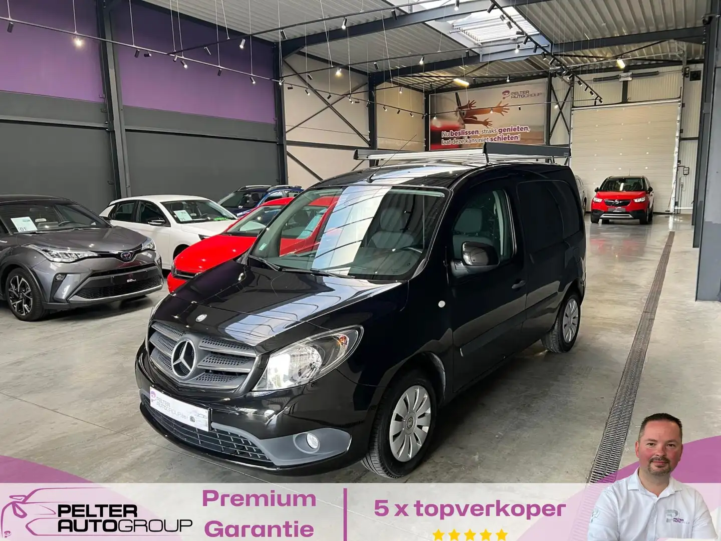 Mercedes-Benz Citan 112 Benzine Automaat 59.000km Schwarz - 1