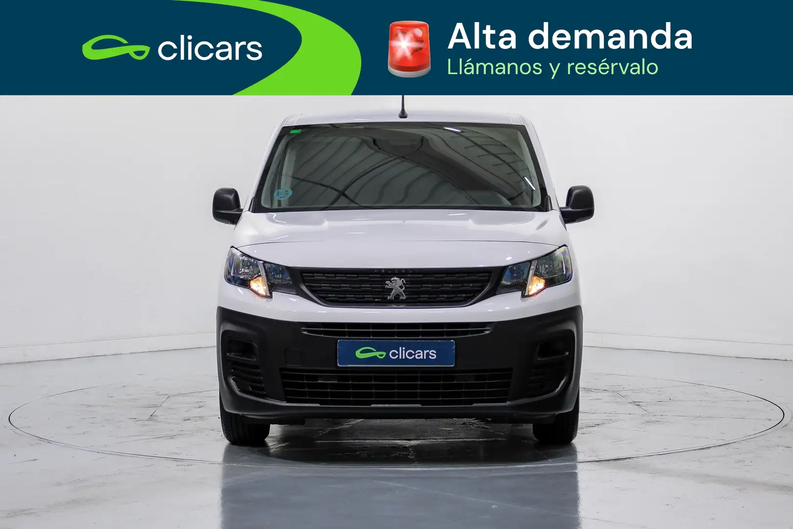 Peugeot Partner 1.5BlueHDI S&S Pro Standard 600kg 75 Blanco - 2