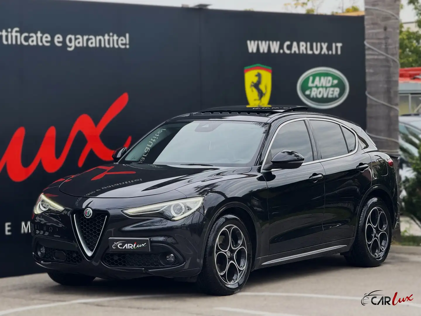 Alfa Romeo Stelvio 2.2 AT8 Ti 160 CV TETTO LED Noir - 1