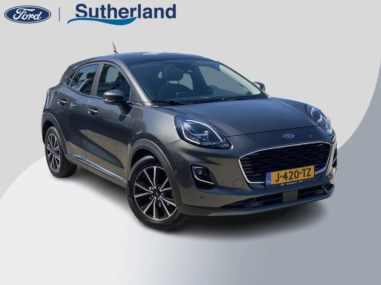 Ford Puma 1.0 EcoBoost Hybrid Titanium 125pk | Comfort pakke Grijs - 1