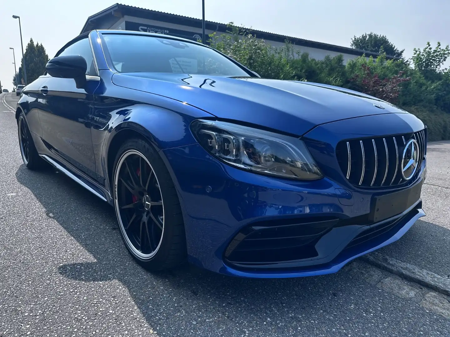 Mercedes-Benz C 63 AMG C 63s AMG NAVI/HEAD UP/ Bleu - 1