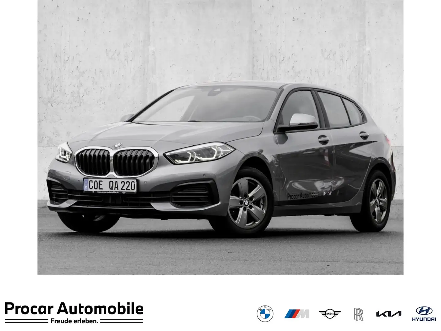 BMW 118 i Advantage+Navi+Sitzh.+PDC+LM Grigio - 1