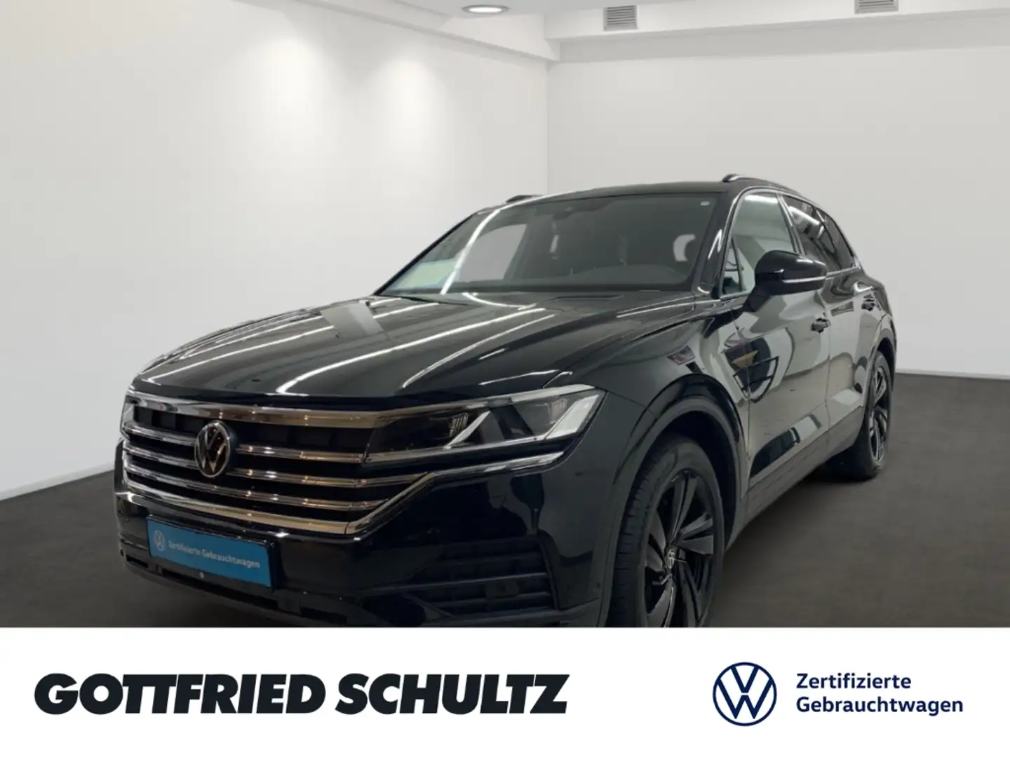 Volkswagen Touareg 3.0 TDI Aut. 4Motion Pano Leder AHK Schwarz - 1