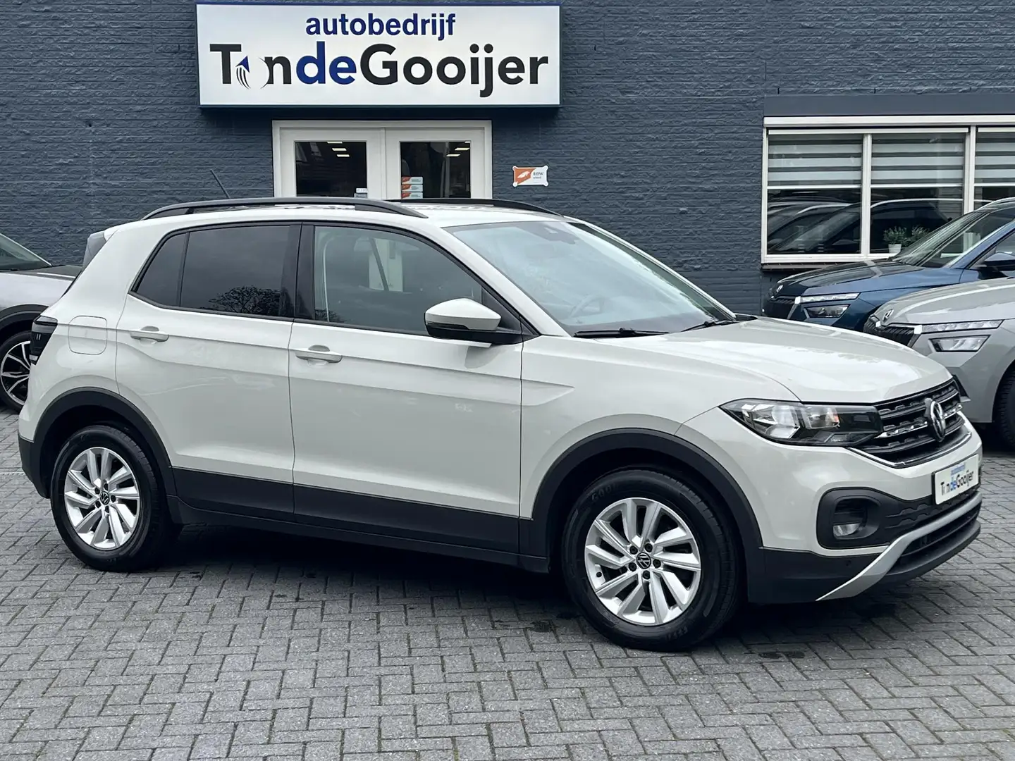 Volkswagen T-Cross 1.0 TSi DSG Life | CLIMA | CRUISE C. | PDC | STOEL Gris - 1