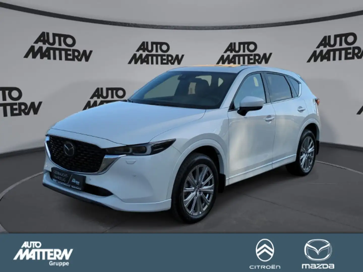 Mazda CX-5 2.5 e-SKYACTIV-G 194 PS-Takumi-Schiebedach Blanc - 1