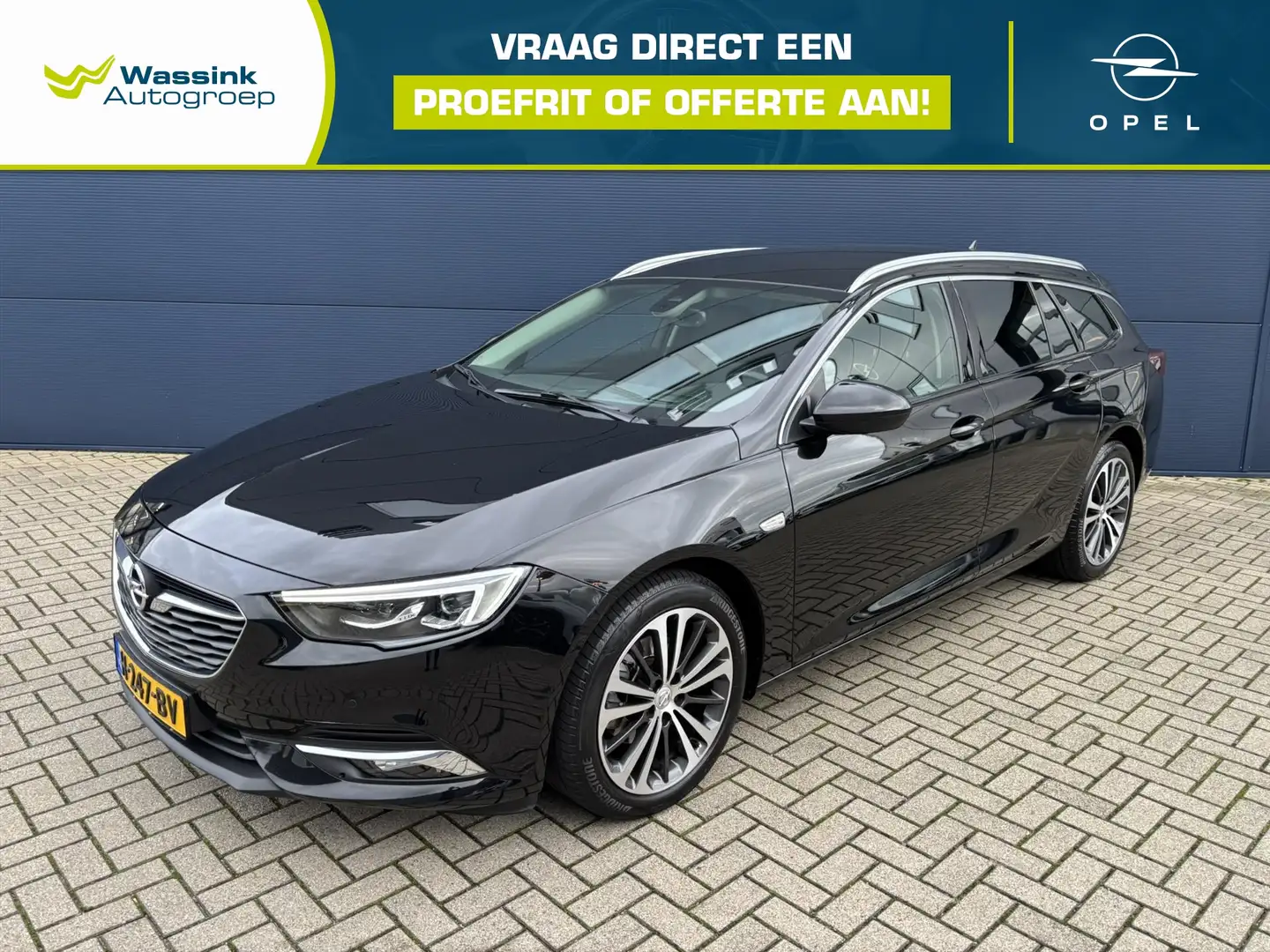 Opel Insignia Sports Tourer 1.5 Turbo 165pk Start/Stop Aut Exclu Zwart - 1