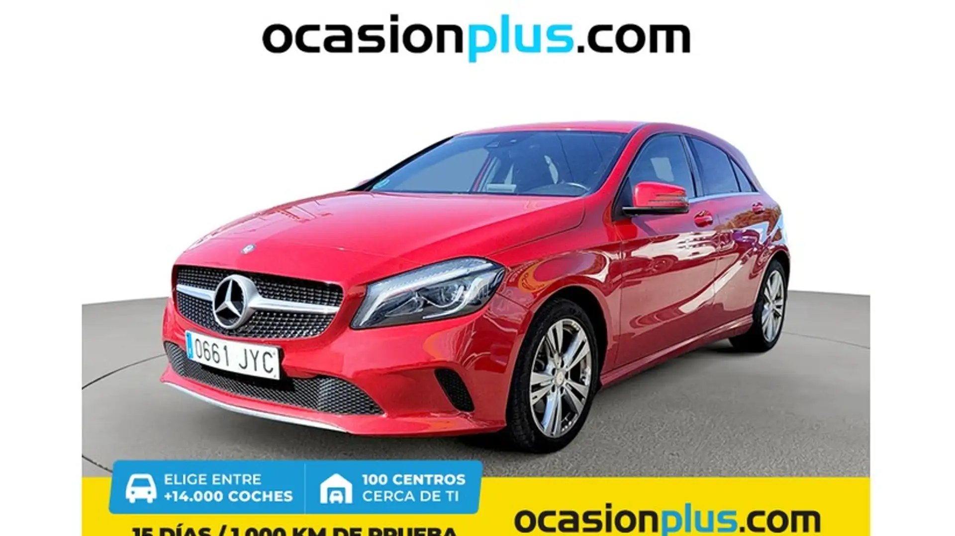 Mercedes-Benz A 200 200d Rojo - 1