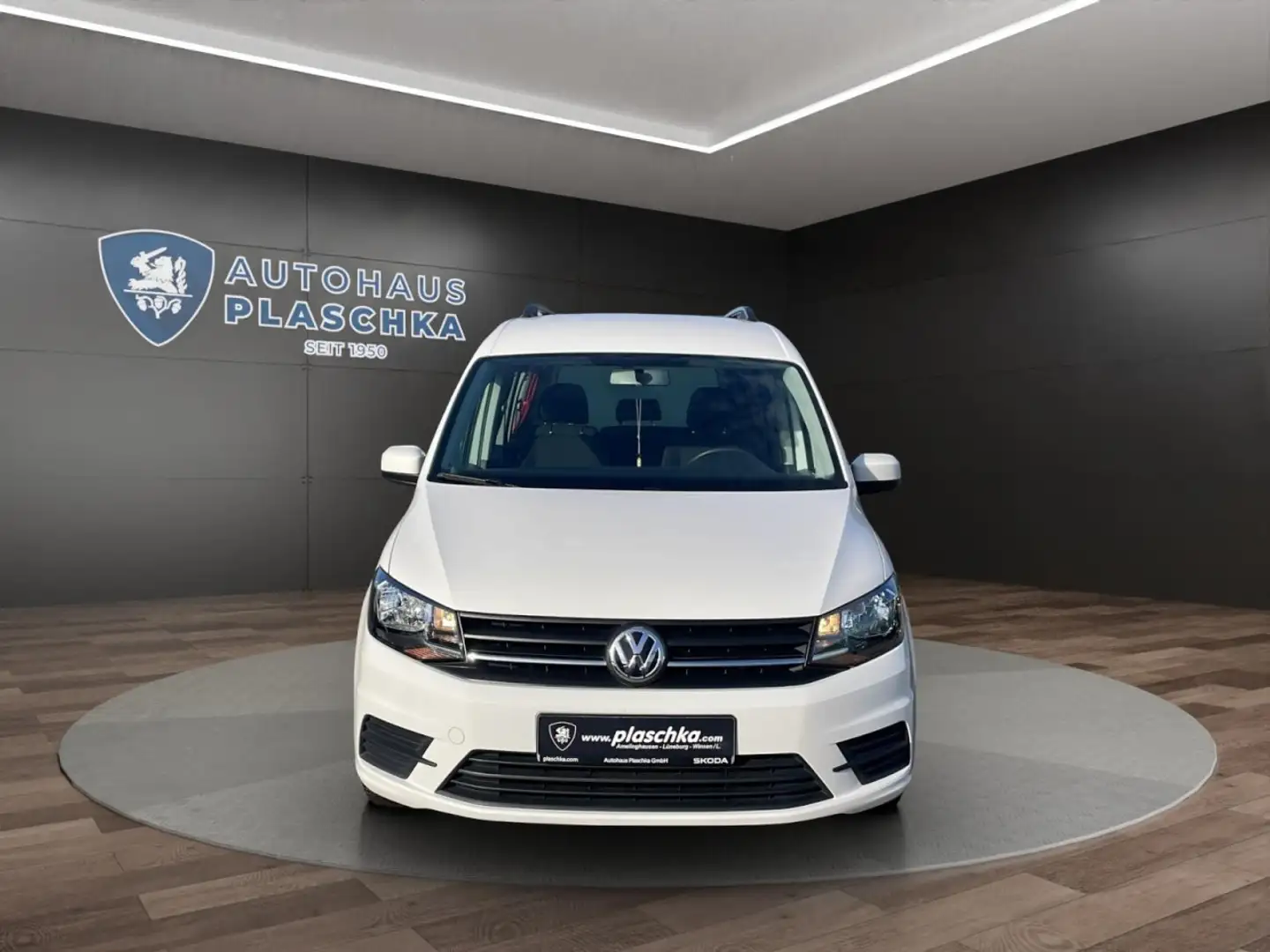 Volkswagen Caddy PKW 2.0 TDI Trendline BMT Klima Einparkhilfe Weiß - 2