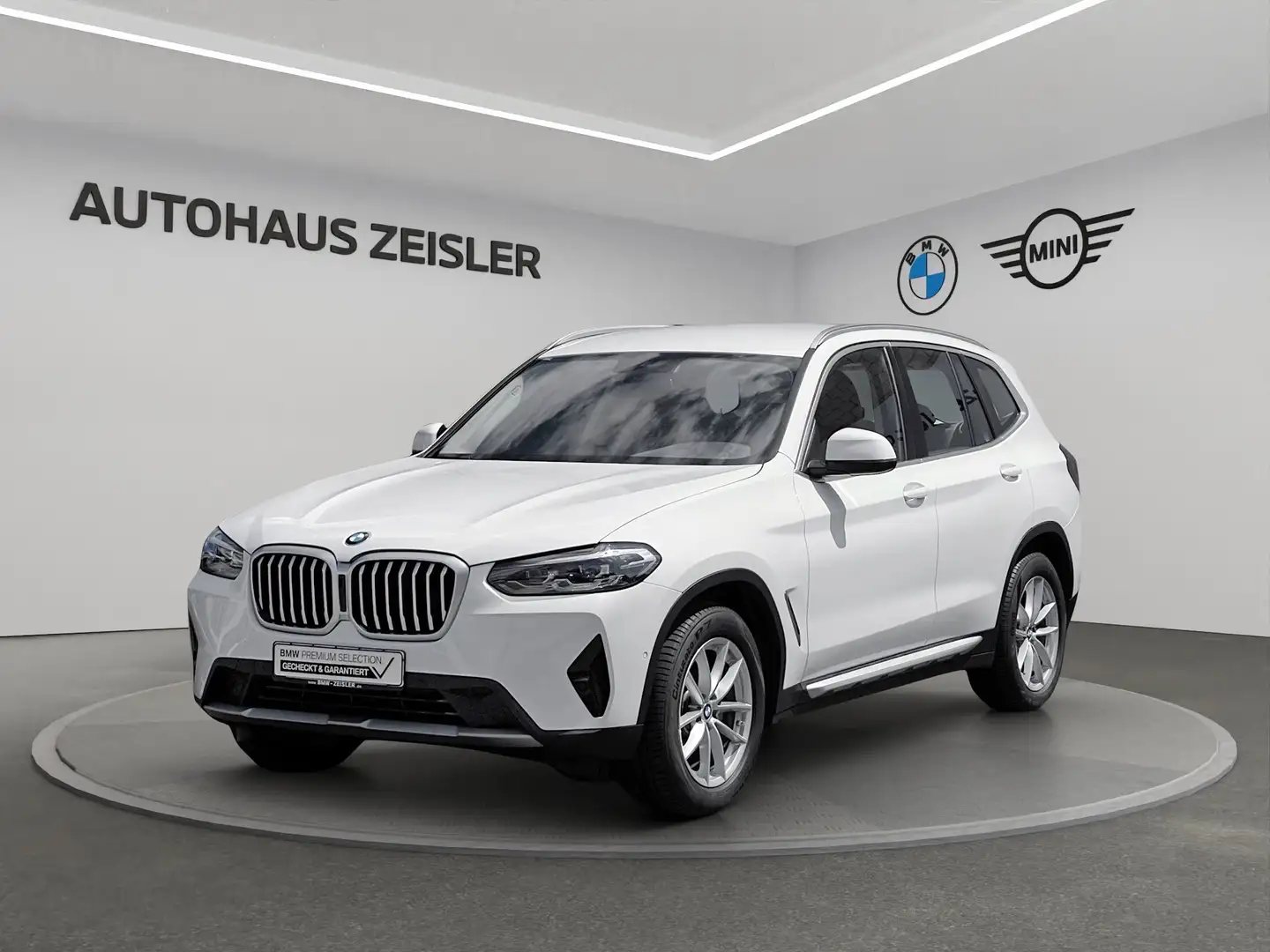 BMW X3 xDrive20i Leder Hifi DAB Parkassistenzsystem Weiß - 1