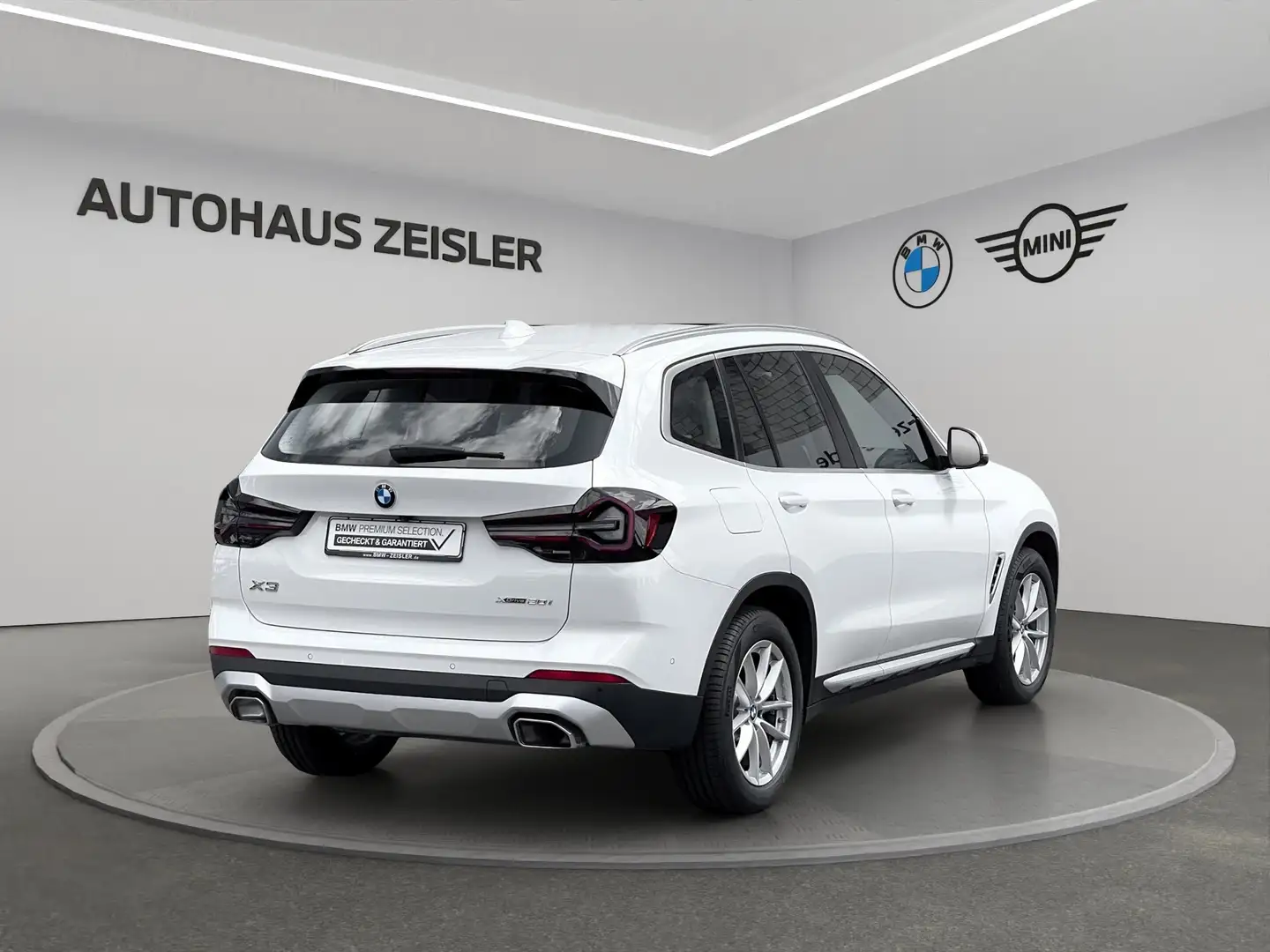 BMW X3 xDrive20i Leder Hifi DAB Parkassistenzsystem Weiß - 2