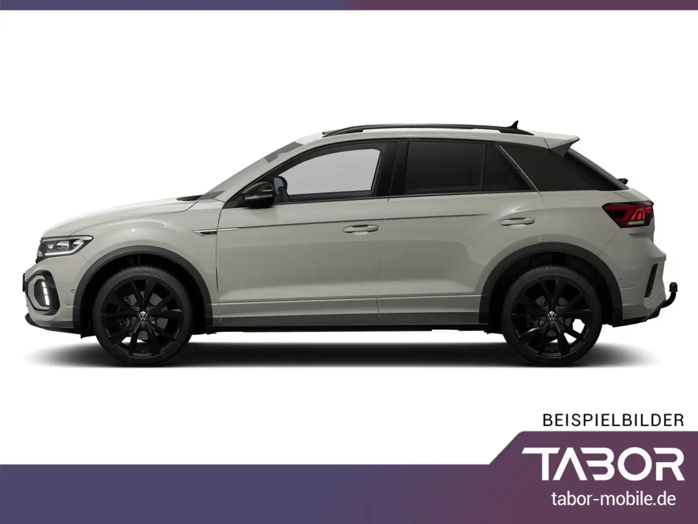 Volkswagen T-Roc 1.5 TSI 150 DSG R-Line Pano BlackP AHK eHK Grijs - 2