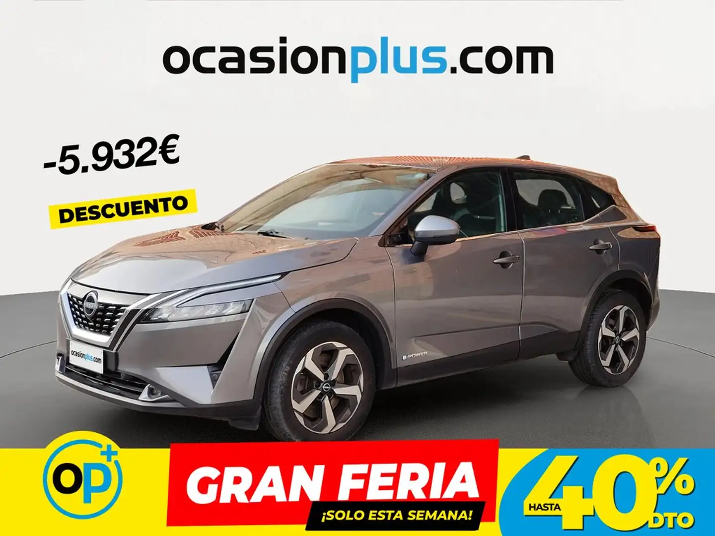 Nissan Qashqai E-POWER N-Connecta 4x2 140kW Gris - 1