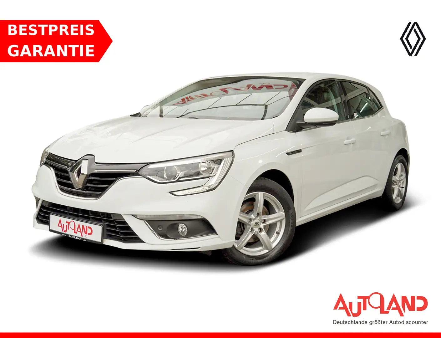 Renault Megane 1.2 TCE Business Edition Navi Sitzheizung Weiß - 1