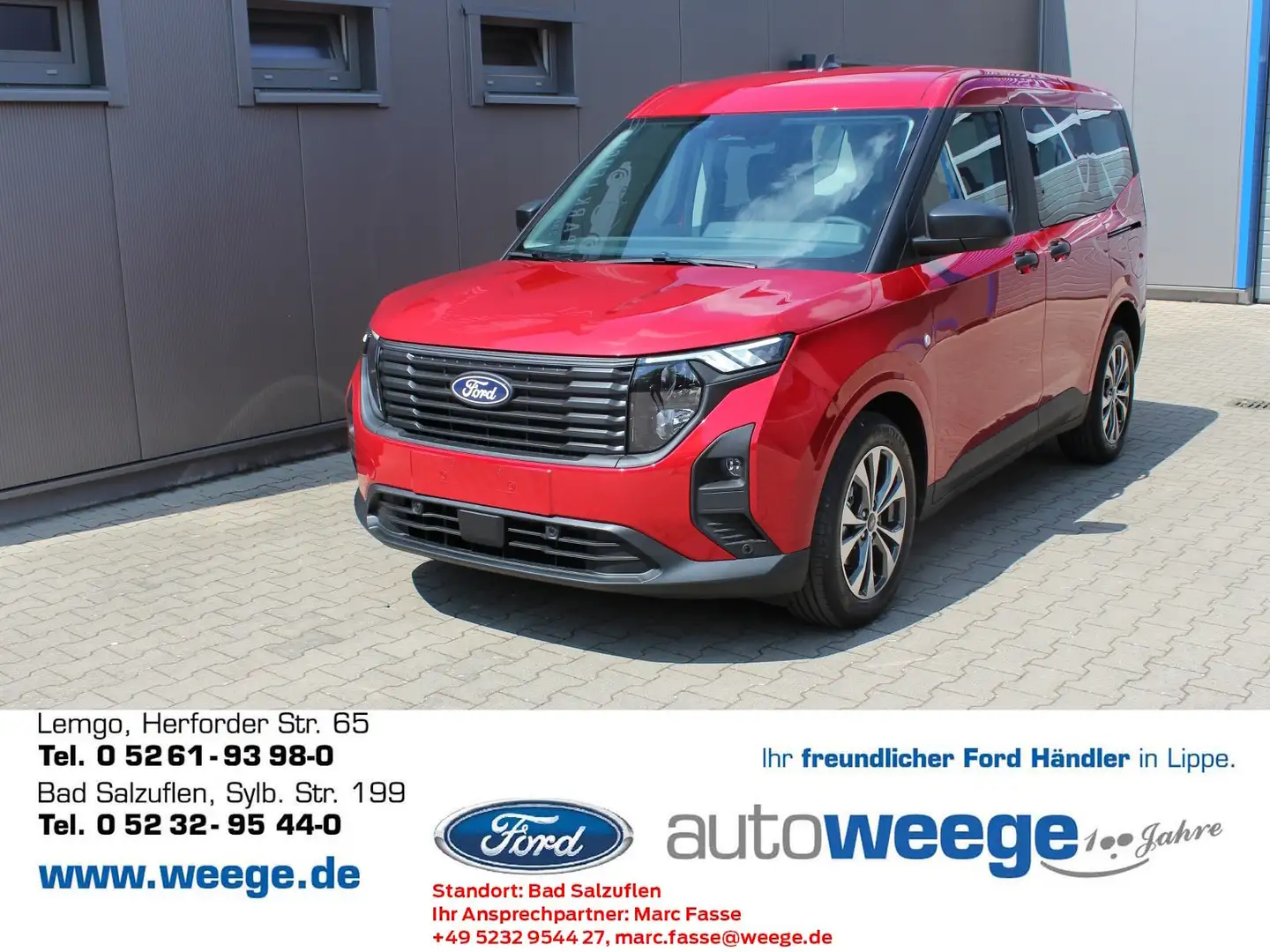 Ford Tourneo Courier Trend Rot - 1