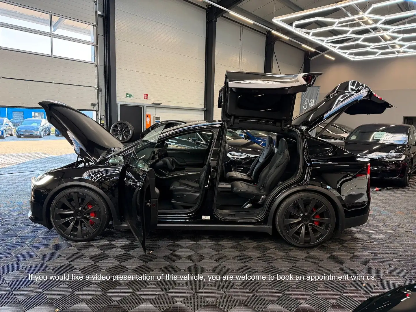 Tesla Model X MODEL X PLAID | HARWARE 4 | YOKE | 6SEAT | 22 Negru - 2