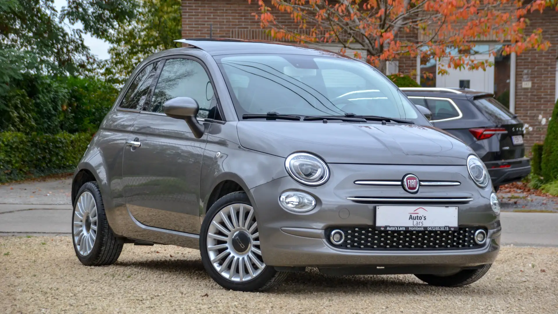 Fiat 500 500 1.2 8V Lounge Grijs - 1