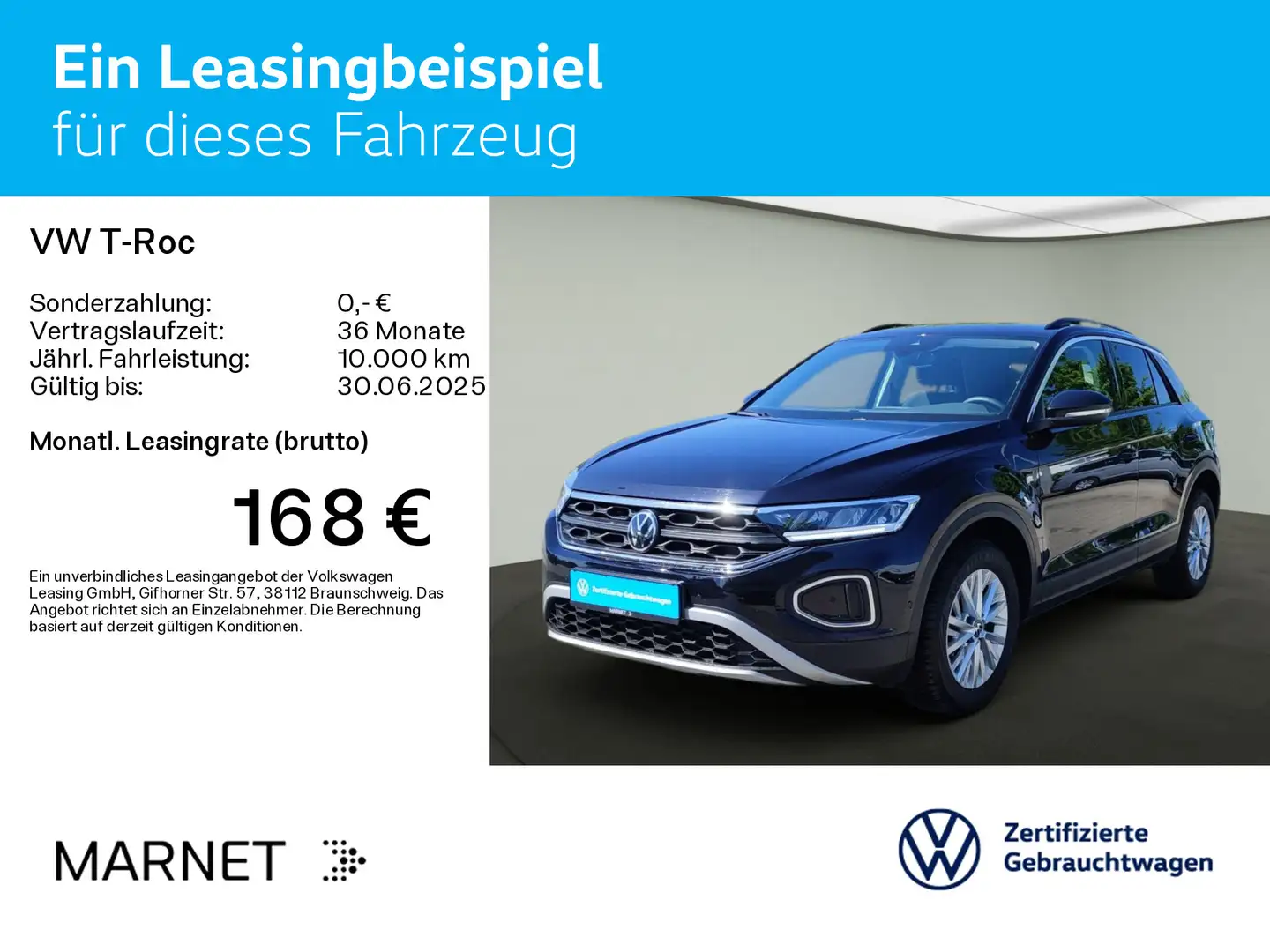 Volkswagen T-Roc 1.0 TSI LIFE*LED*DIGITAL*NAVI*PDC*SHZ*16ZO Noir - 2