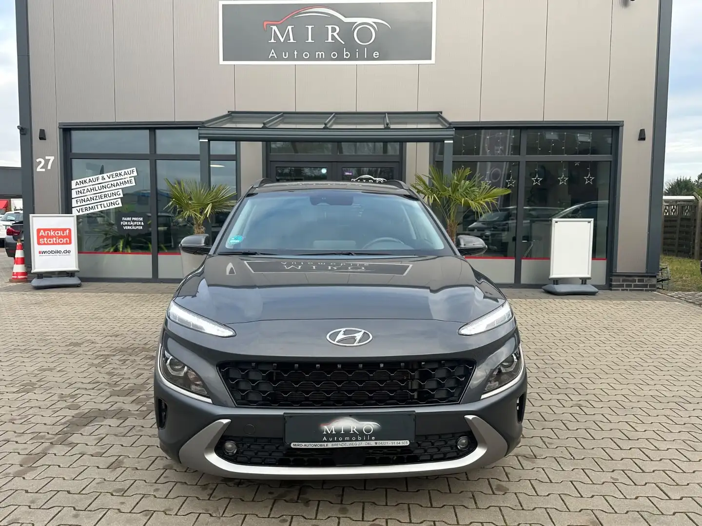 Hyundai KONA T-GDI Select *KAMERA* 30.000km Grau - 2