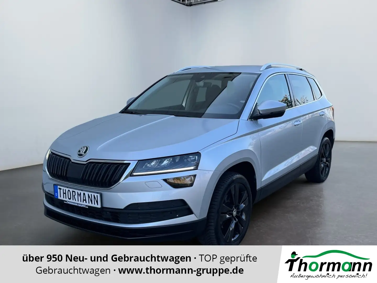 Skoda Karoq Style 1.5 TSI ACT 2xKlima 4xSHZ AHK Kam. Zilver - 1